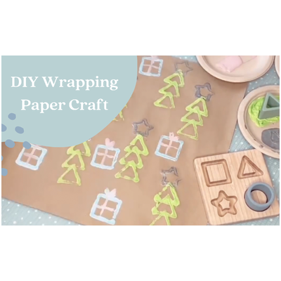 DIY Christmas Wrapping Paper!