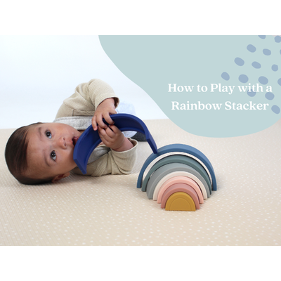 How to Play with a Rainbow Stacker Toy!