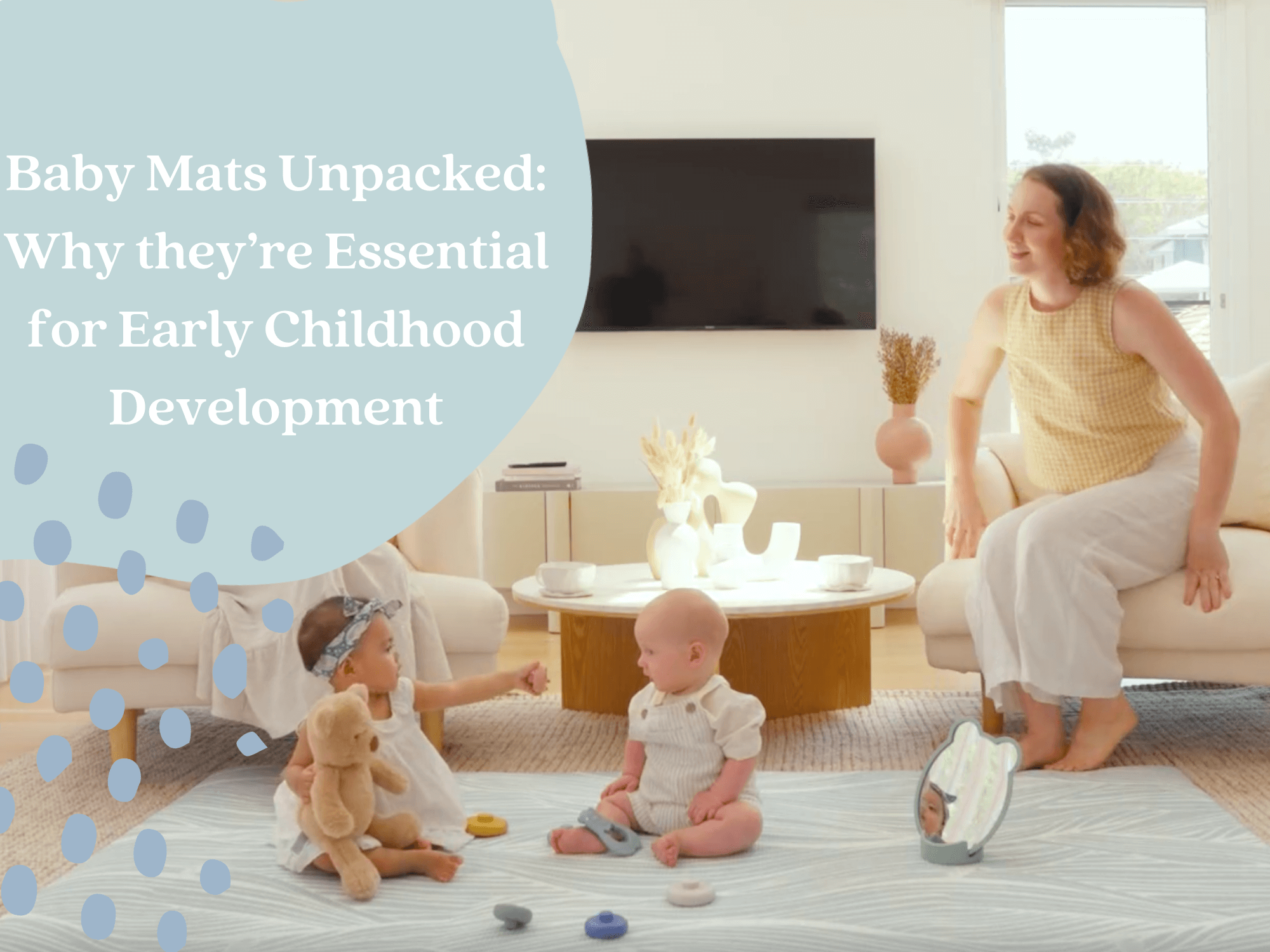 Baby Mats Unpacked: Why They're Essential for Early Childhood Development