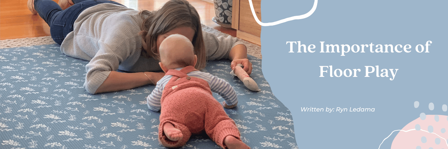 The importance of floor play for young babies