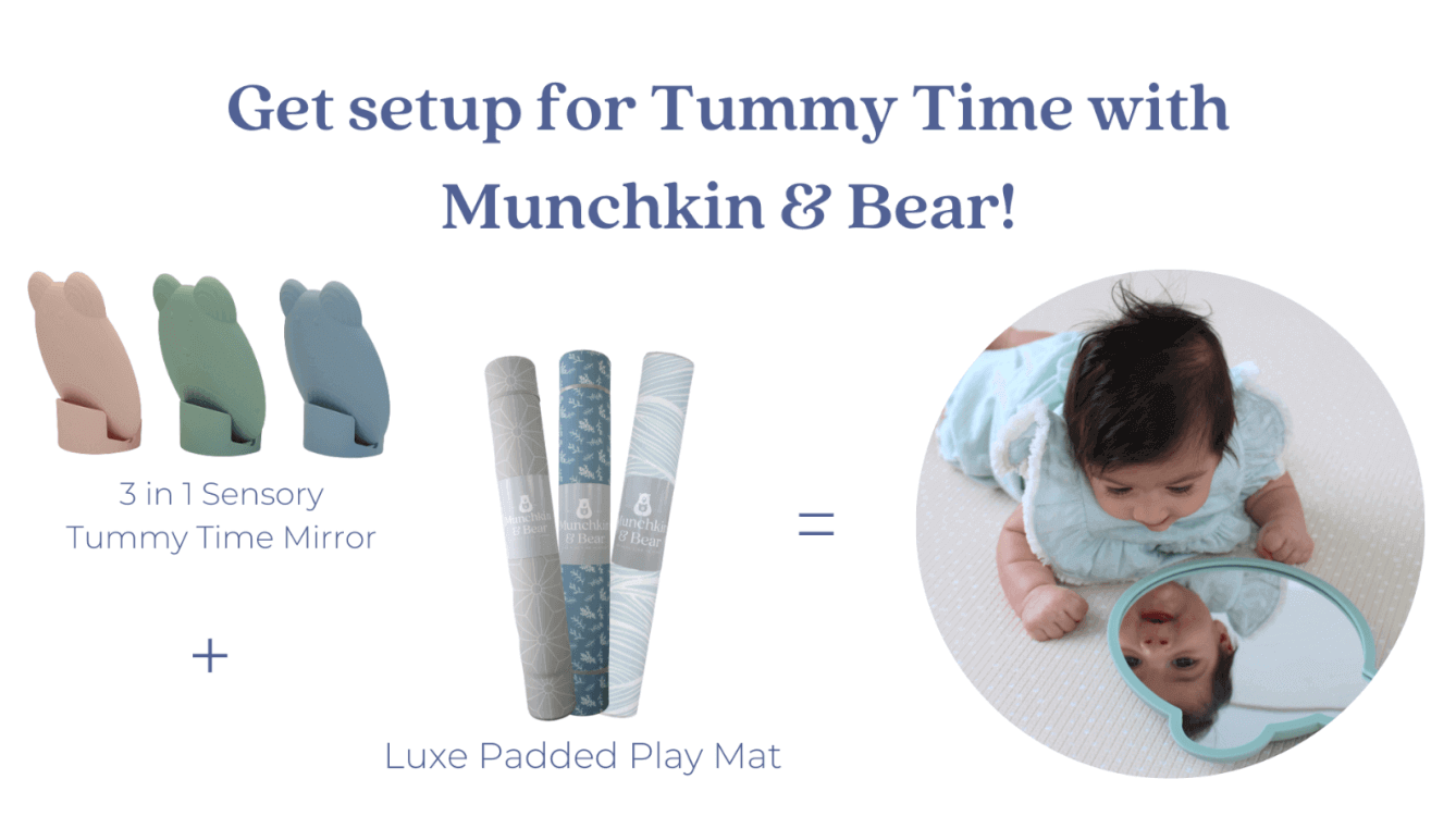 The perfect items for tummy time 