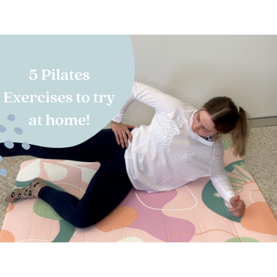 5 Pilates Exercises to Try at Home!
